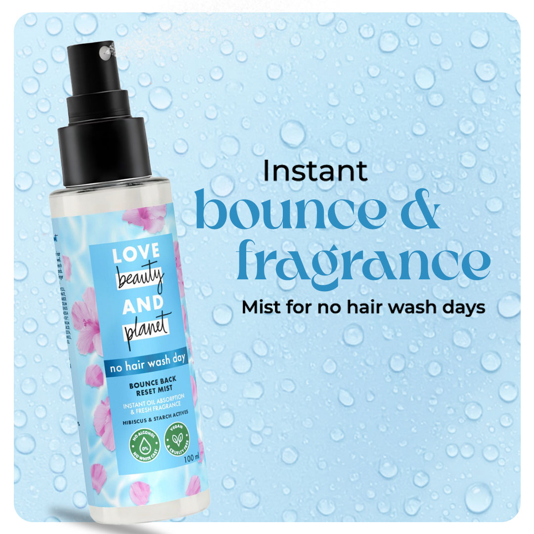 Love Beauty & Planet Reset Mist - No Alcohol Dry Shampoo 30 ml