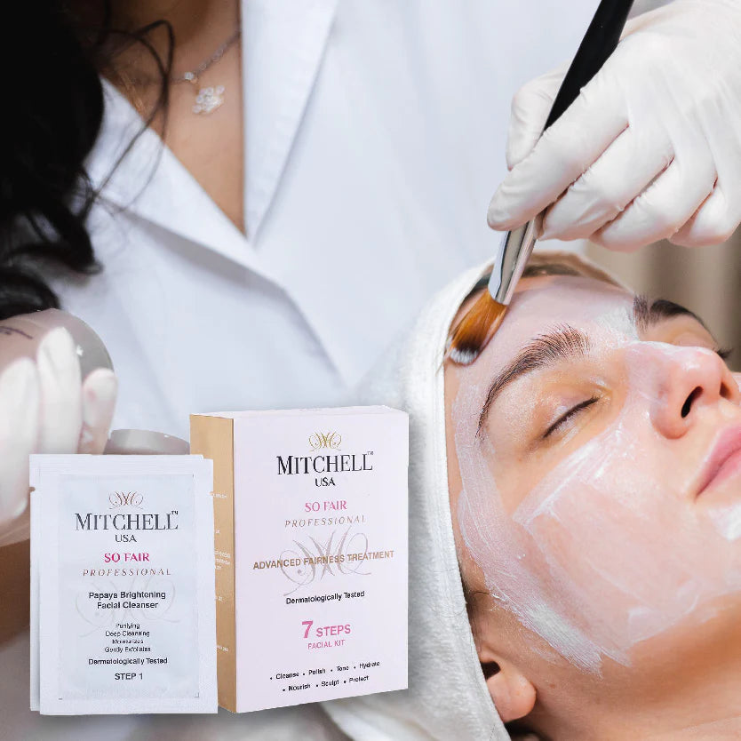 Mitchell - PROFESSIONAL - 7-Steps Facial Kit – Advanced Radiance Treatment