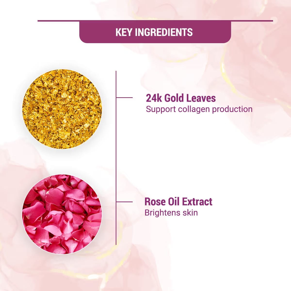 Lotus Herbals - Radiant Bridal Glow Rose Oil + Gold 4 in 1 Facial Pack