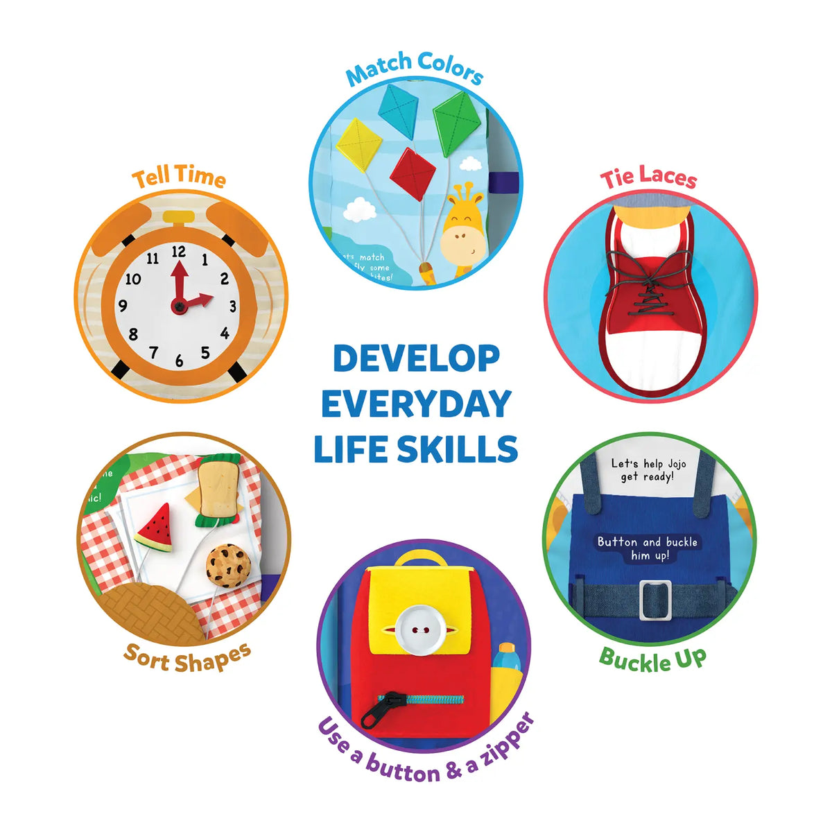 Skillmatics Stack & Storytime Bundle (Ages 6m-3y)