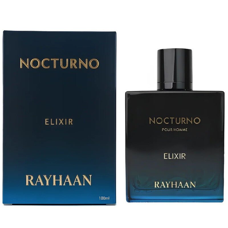 RAYHAN Rayhaan Nocturno Elixir Pour Homme For Men 100ML