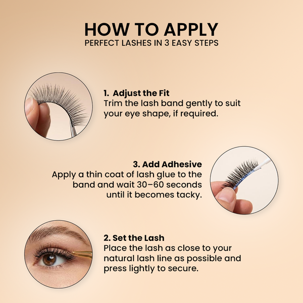 Recode RE01/D09 Featherlight Eyelashes-Transparent Band
