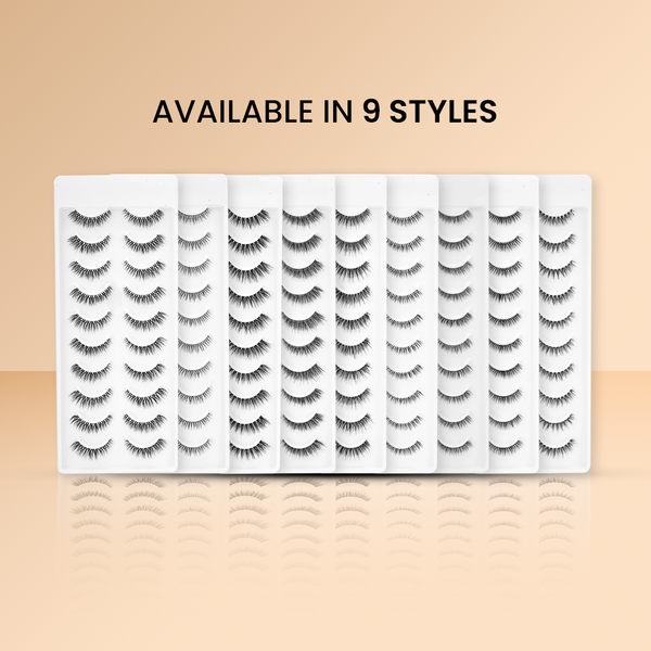 Recode RE01/D09 Featherlight Eyelashes-Transparent Band