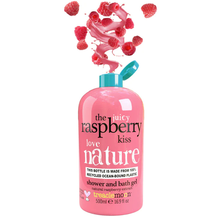 Treaclemoon - The Raspberry Kiss, Nature Shower Gel (500mL)