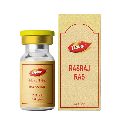 Dabur Rasraj Ras with Gold 10 Tablets