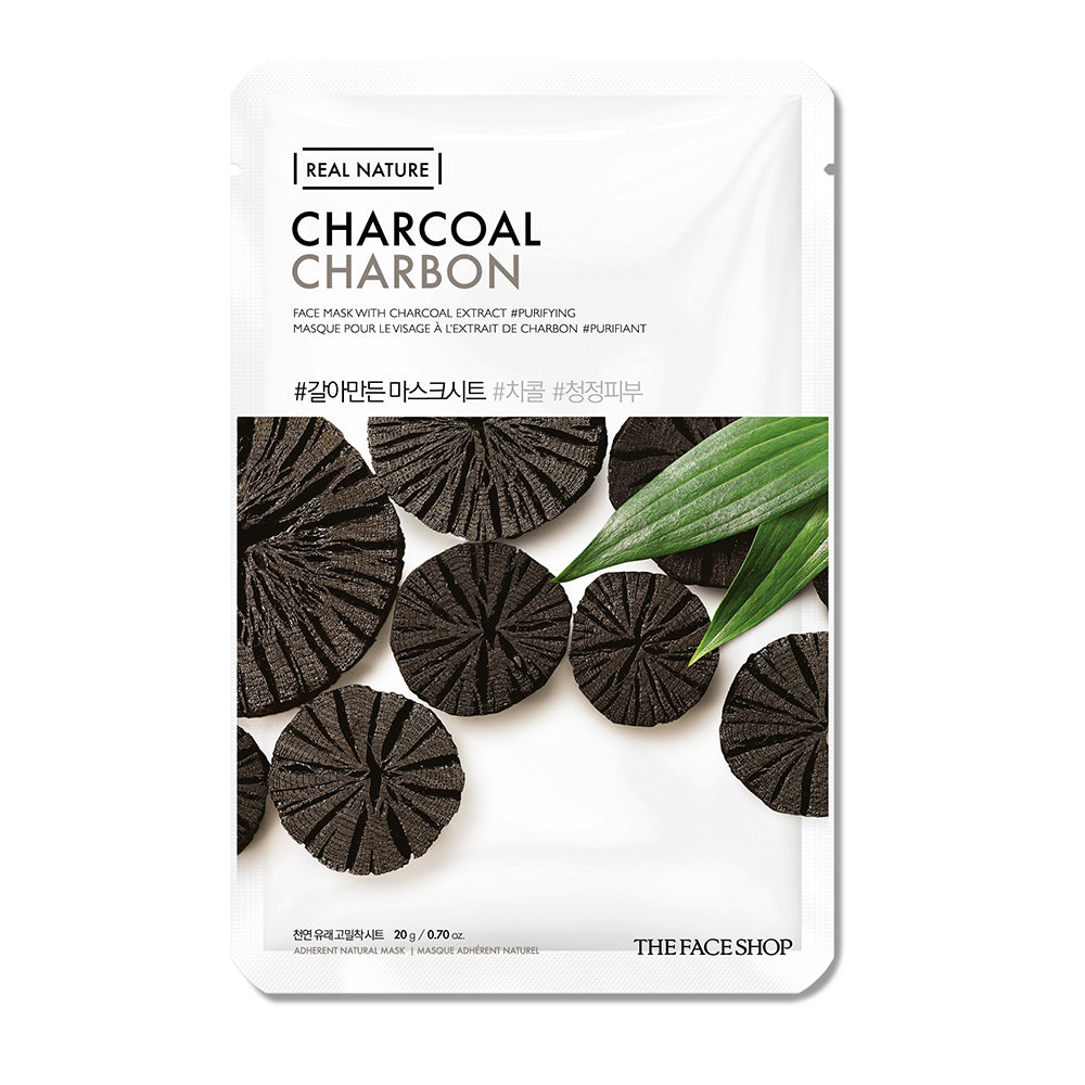 The Face Shop Real Nature Charcoal Face Mask 20g
