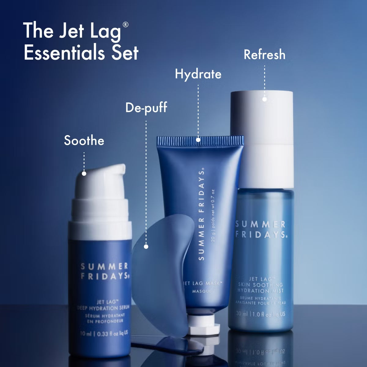 SUMMER FRIDAYS - JET LAG ESSENTIALS SET