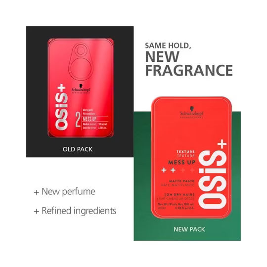SCHWARZKOPF PROFESSIONAL - OSIS+ MESS UP MATTE HAIR FIXER (100mL)