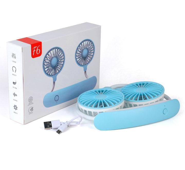 Makeup Fan F6 Mini Hanging Neck Fan