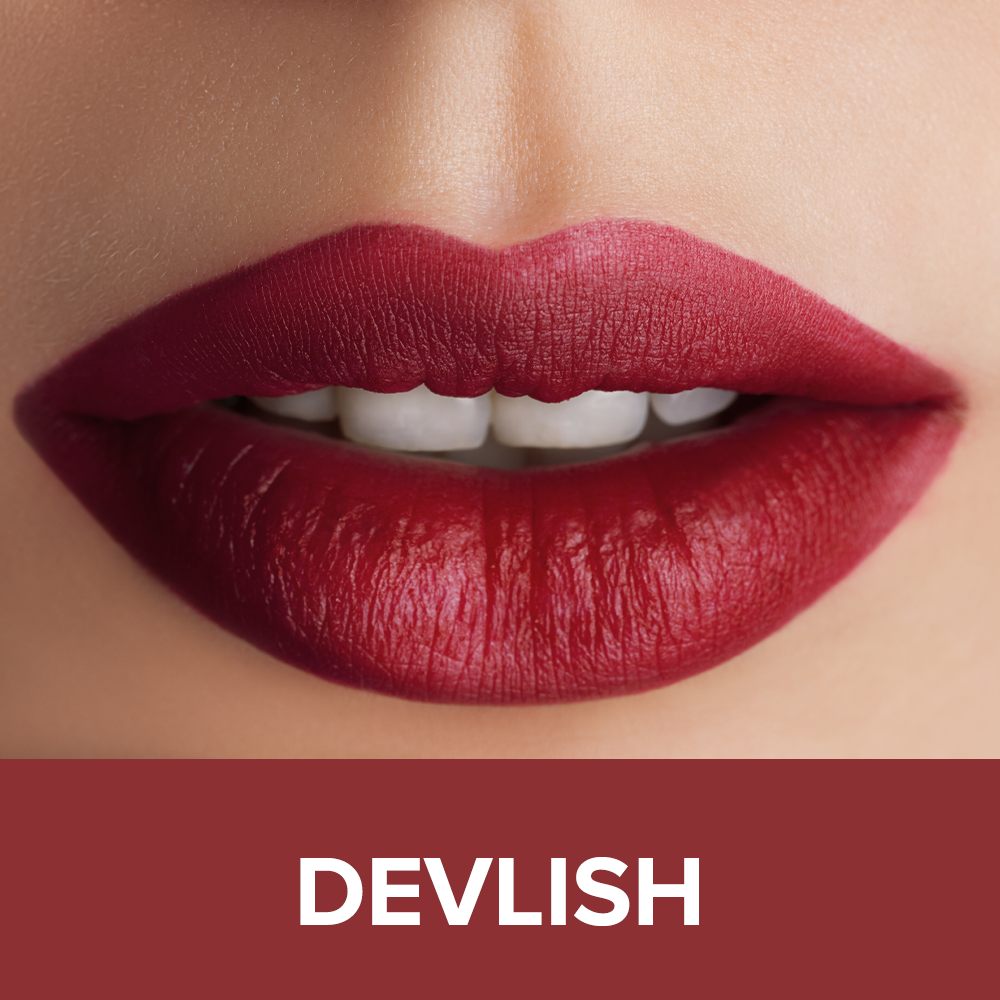 dailylifeforever52 Showstopper Liquid Matte Lipstick Devlish - 001 | SHW001 Maroon