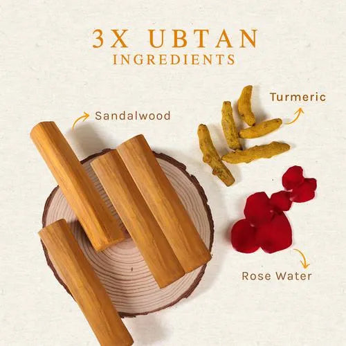 Lotus Herbals - Radiance Boost Ubtan Face Serum - SPF 20, PA+++, Paraben Free, (30 ml)
