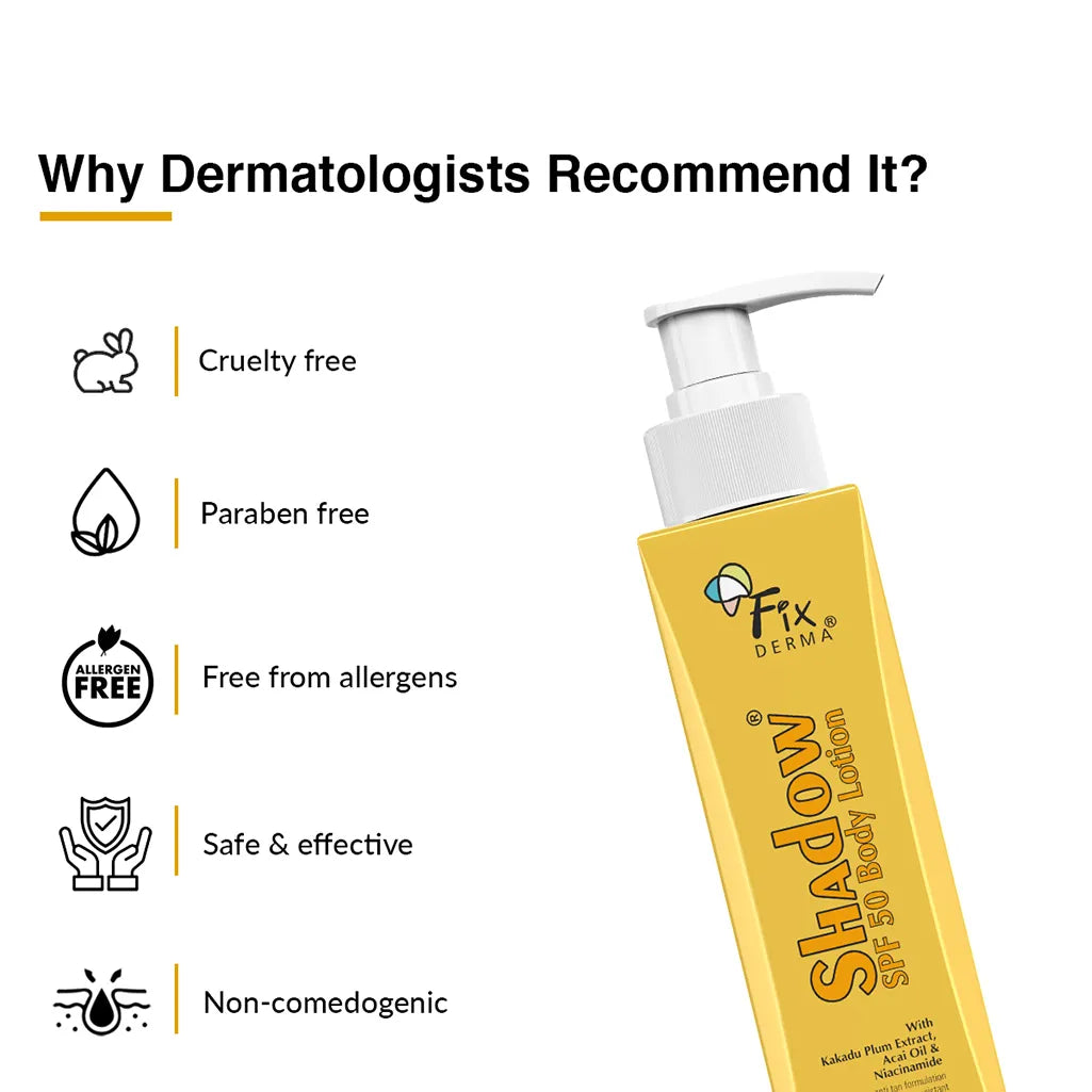 Fixderma – Shadow SPF 50 Body Lotion (200 ML)