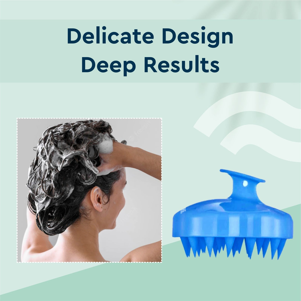 Groom Town Pvt. Pvt. Stimulating Scalp Massager Brush