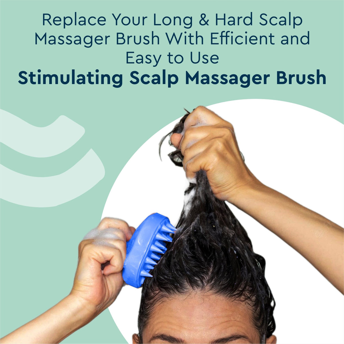 Groom Town Pvt. Pvt. Stimulating Scalp Massager Brush