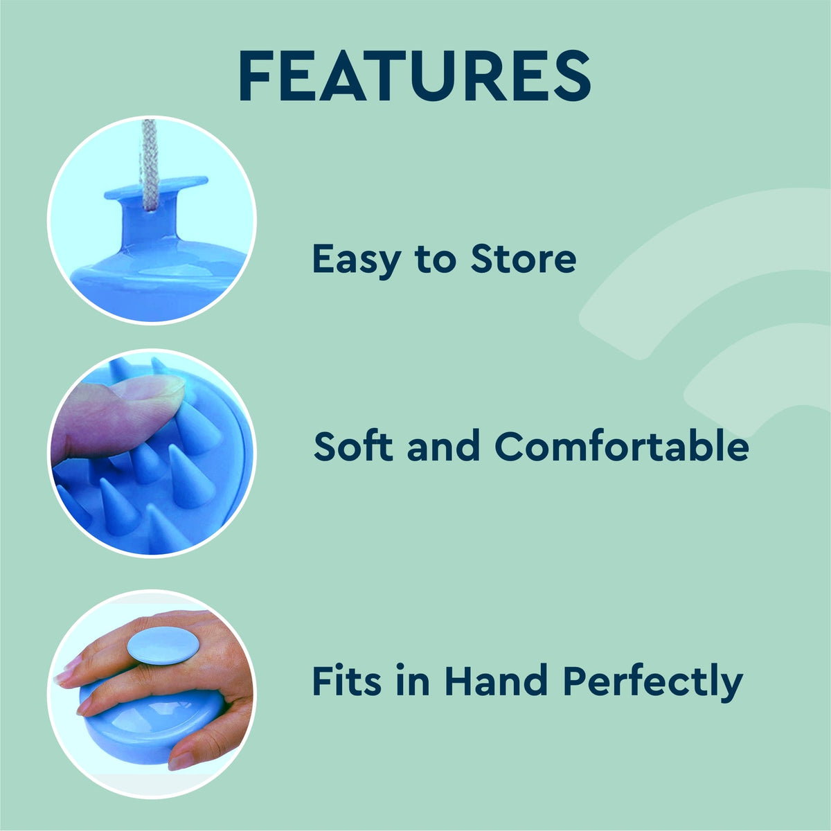 Groom Town Pvt. Pvt. Stimulating Scalp Massager Brush
