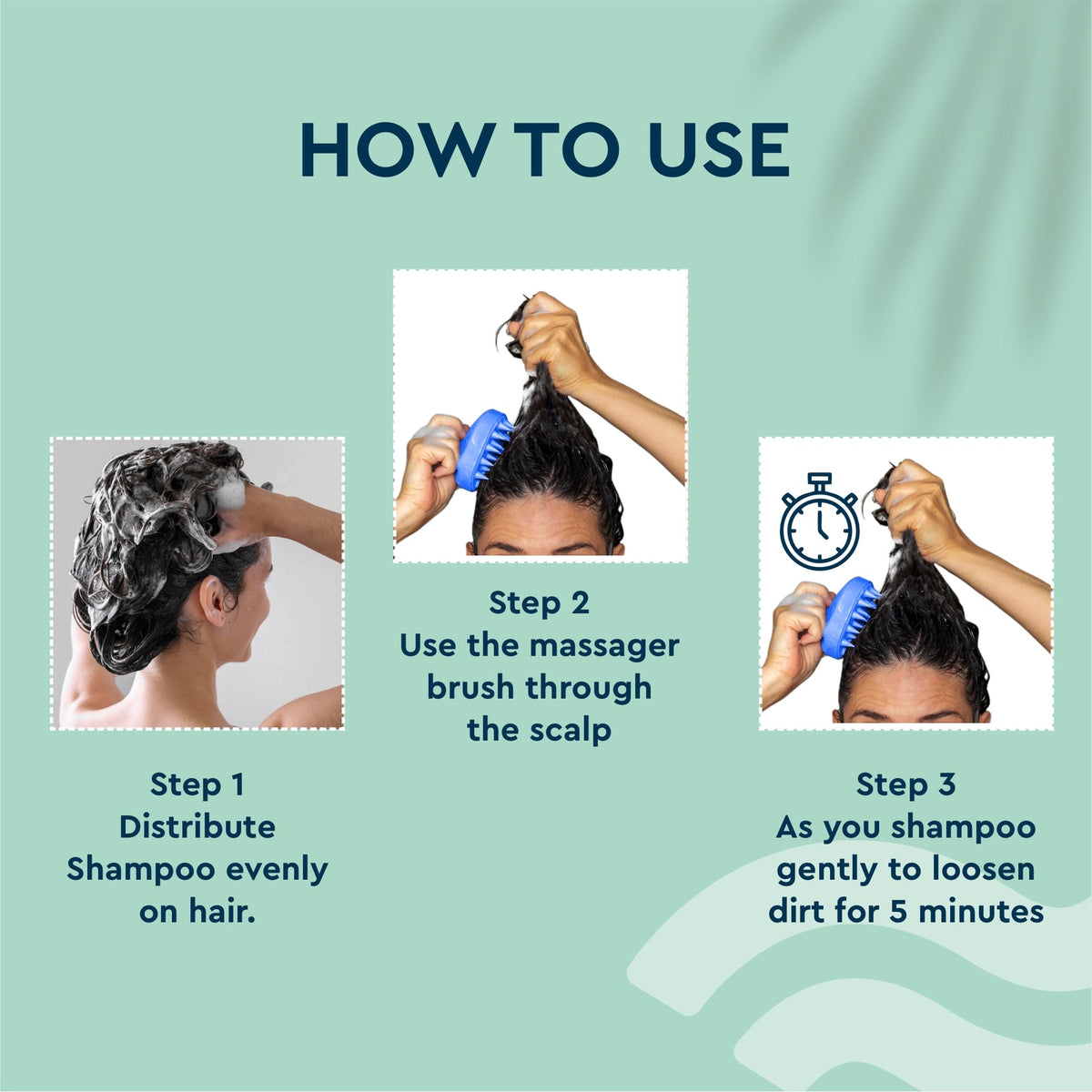 Groom Town Pvt. Pvt. Stimulating Scalp Massager Brush