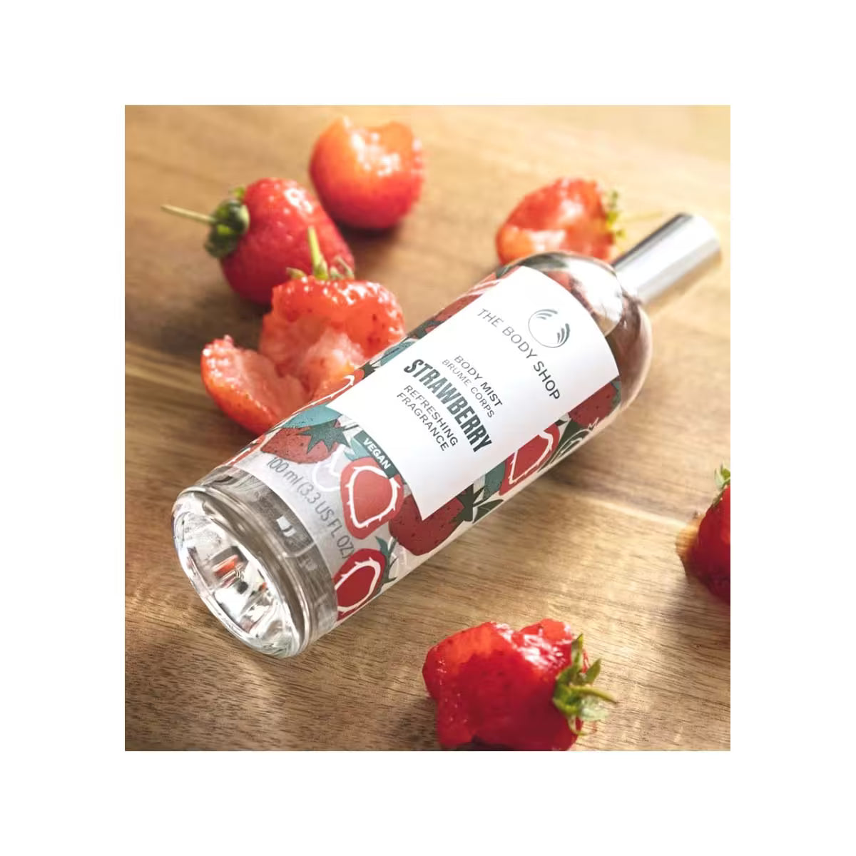 The Body Shop - Strawberry Body Mist - For Women 100ml