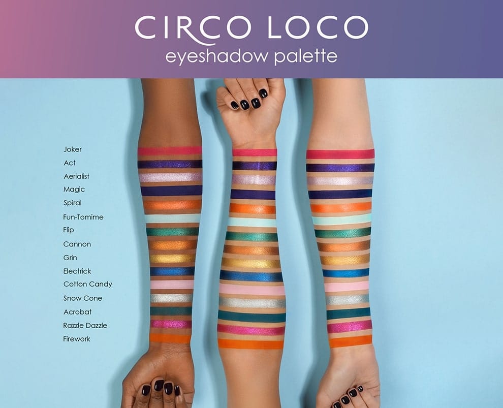 Natasha Denona Circo Loco Eyeshadow Palette / palette d'ombres a paupieres