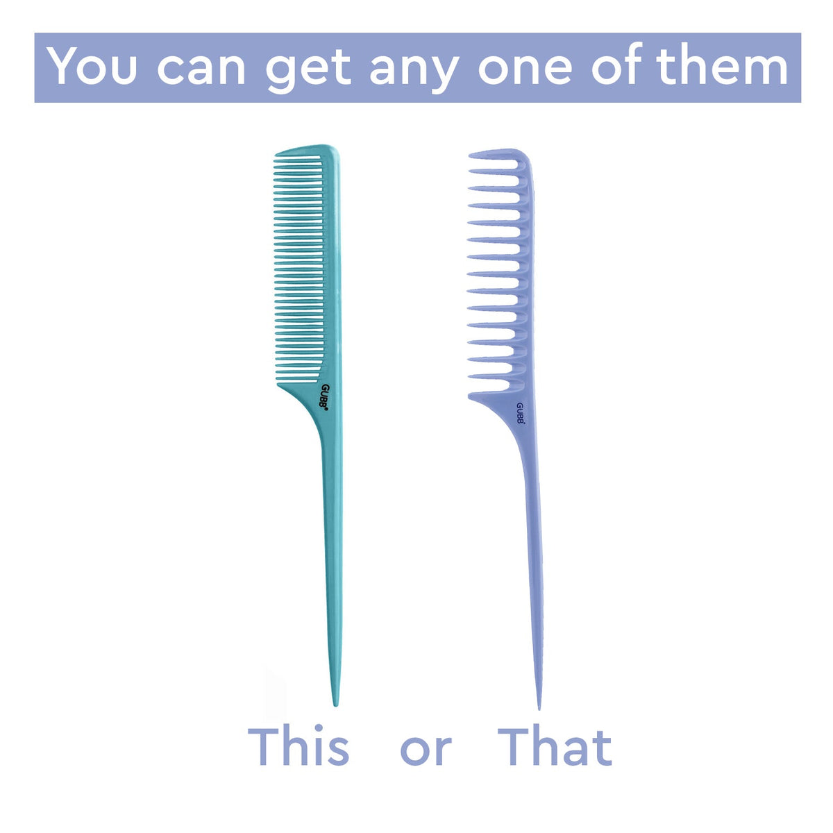 Groom Town Pvt. Pvt. Santorini Hues Pin Tail Hair Comb
