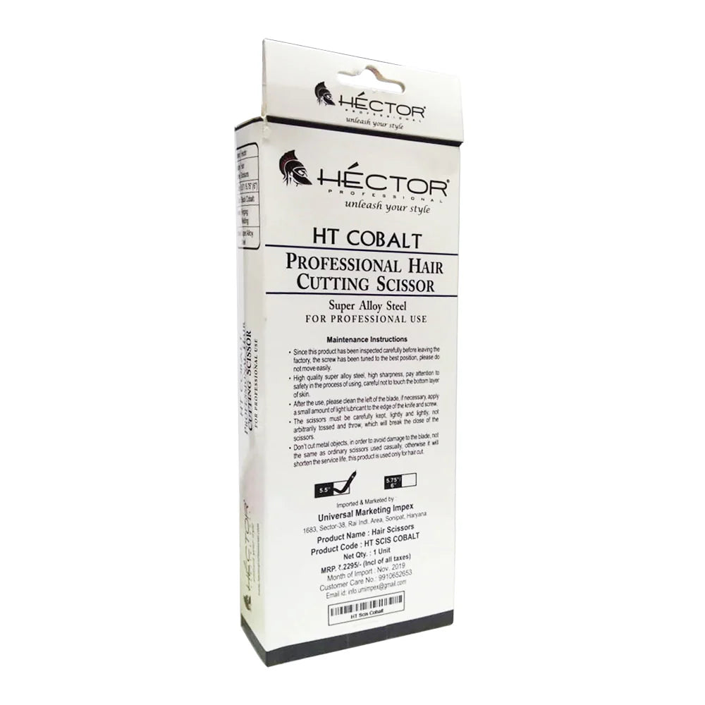 Hector  Proffesional Hair Cutting Scisoor Ht-Cobalt (6'') Code HT-HCS 80