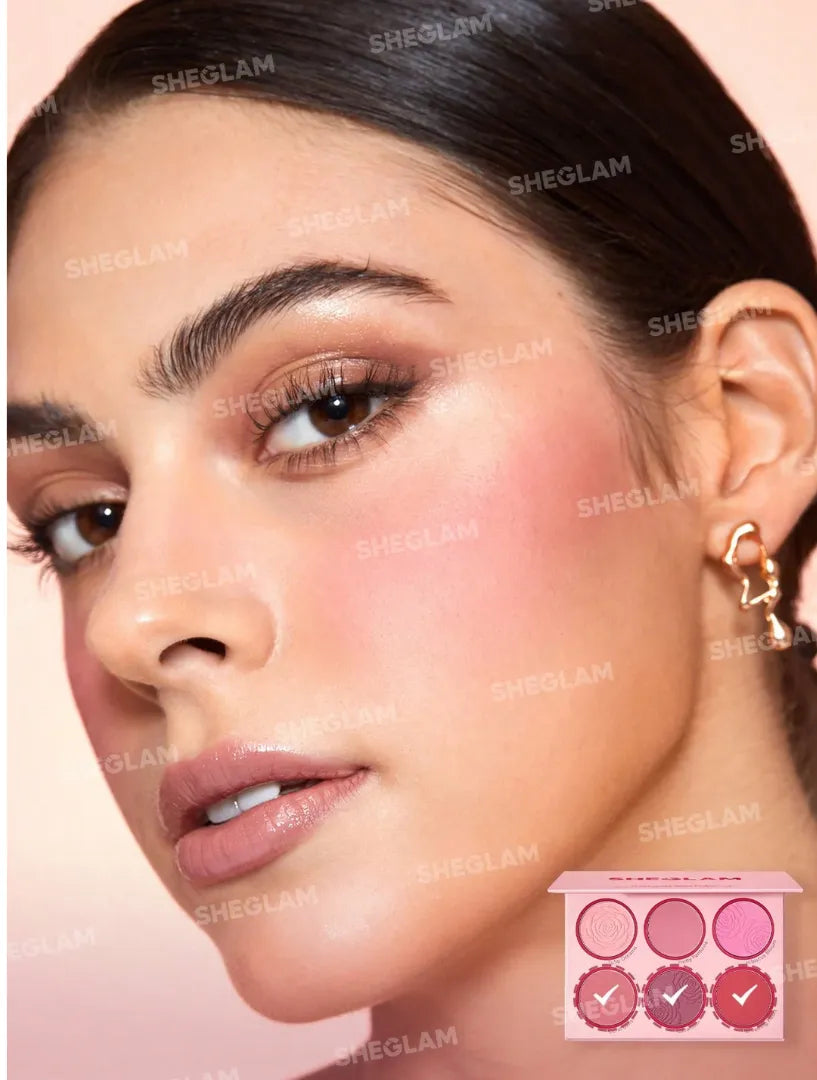 Sheglam Floral Flush Blush Palette-Blushing Bouquet Joues Floral Flush