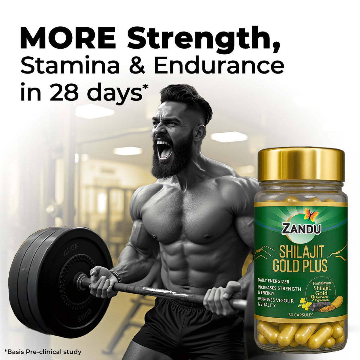 Zandu-O Zandu Shilajit Gold Plus Capsules 20 N Caps