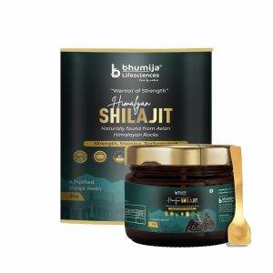 Bhumija Lifesciences Himalayan Shilajit Resin - 20g