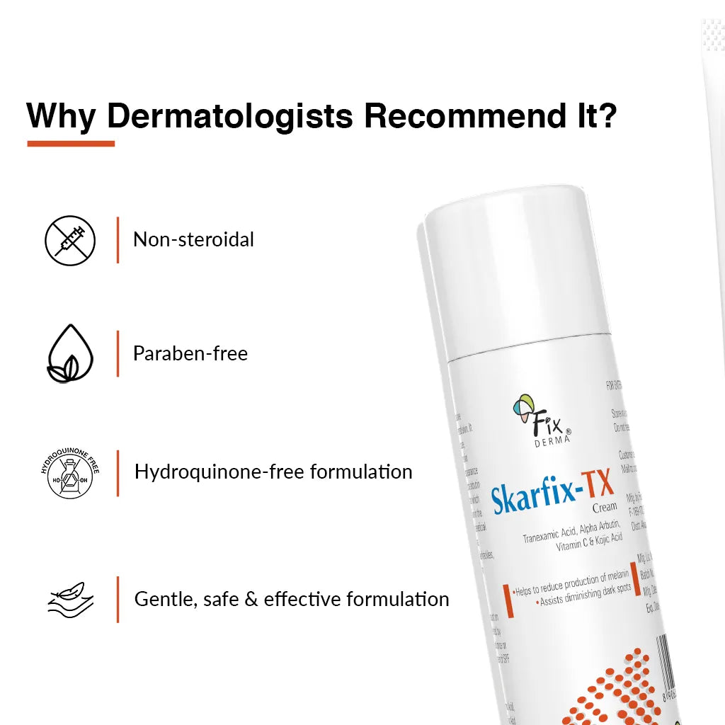 Fix Derma - Skarfix-TX For Melasma Treatment 10% Tranexamic Acid, 1% Vitamin C (15g)