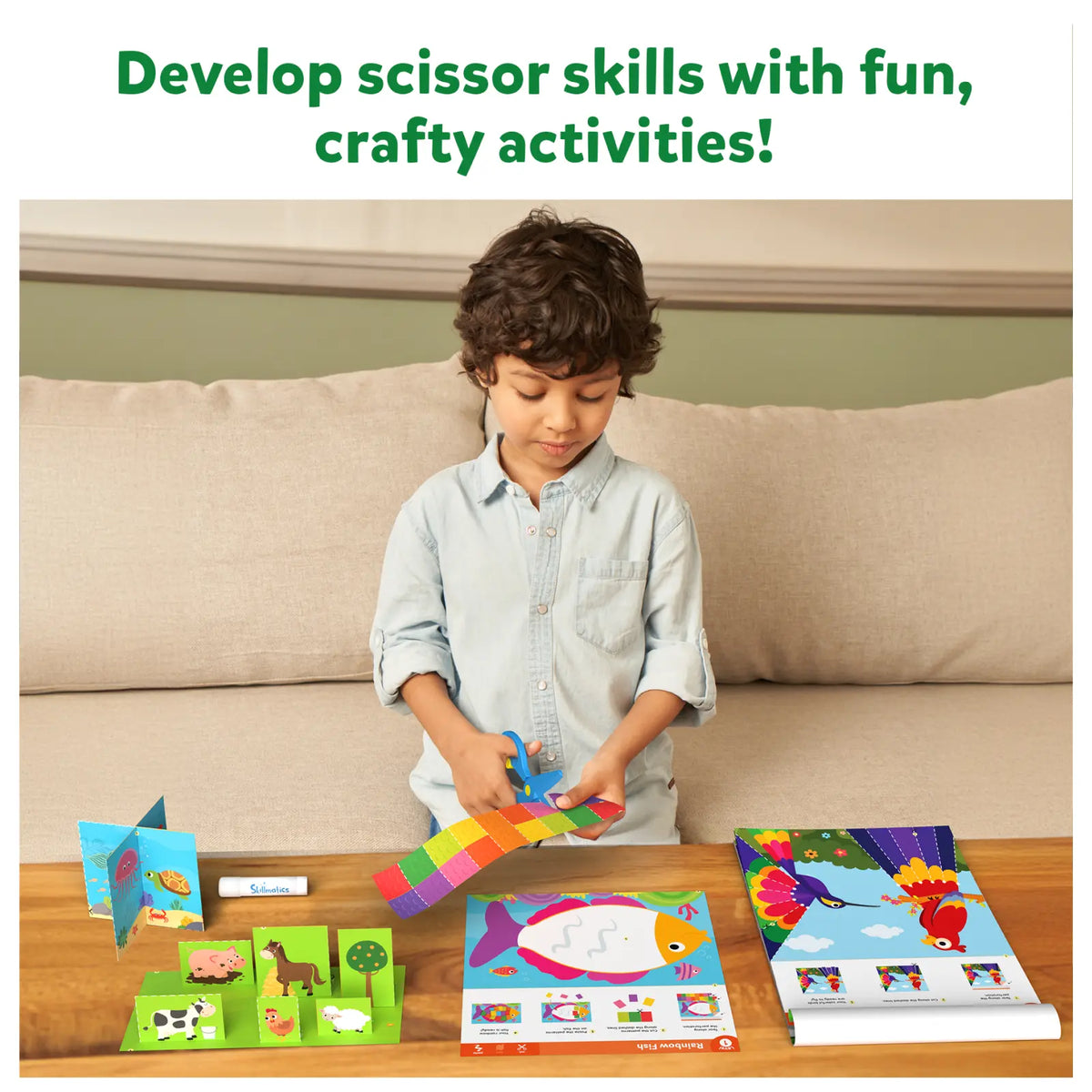 Skillmatics Cut, Paste & Create Combo (ages 3-7)