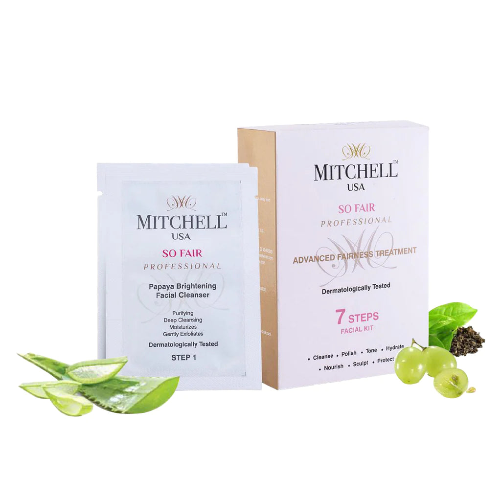 Mitchell - PROFESSIONAL - 7-Steps Facial Kit – Advanced Radiance Treatment
