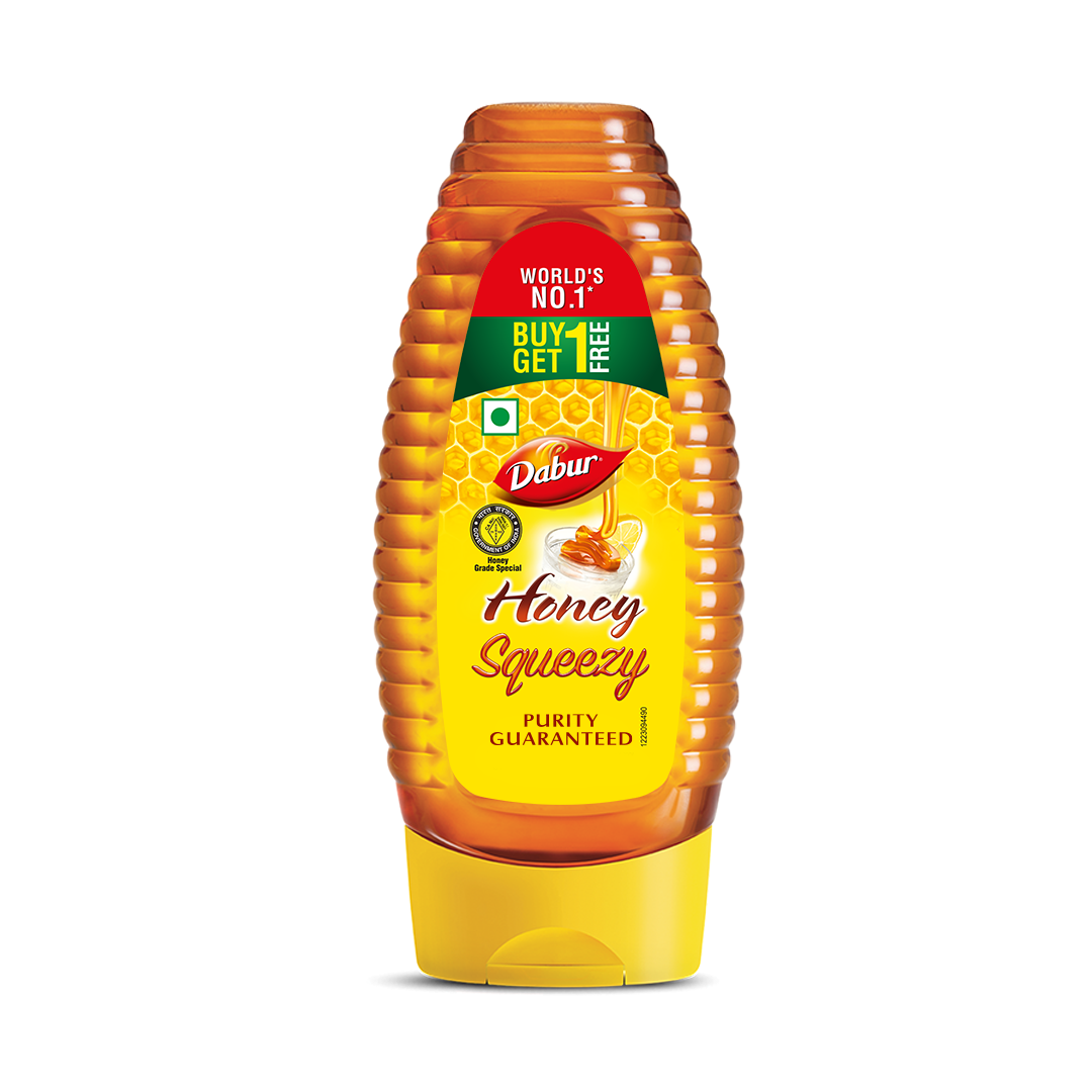 Dabur Honey Squeezy (Buy 1 Get 1 Free) 400g x 2