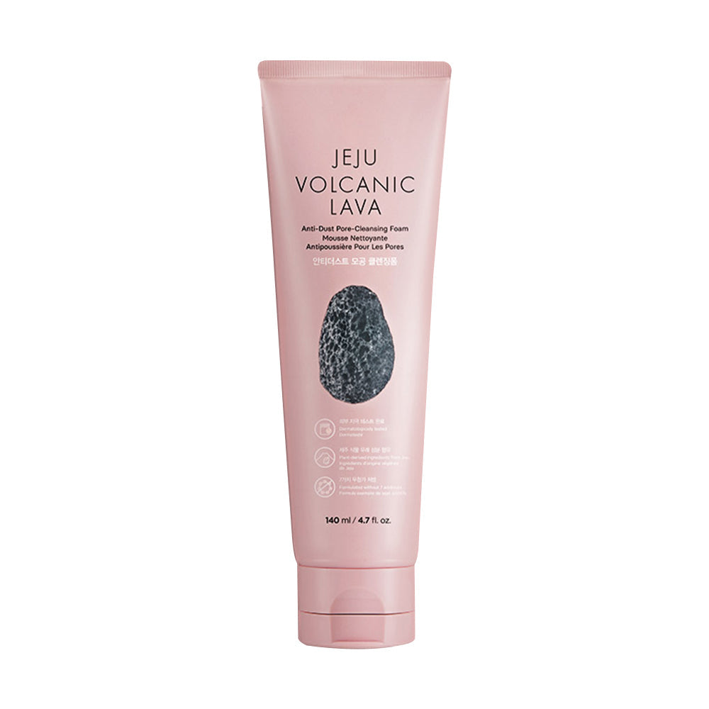 The Face Shop Jeju Volcanic Lava Cleansing Foam 140ml