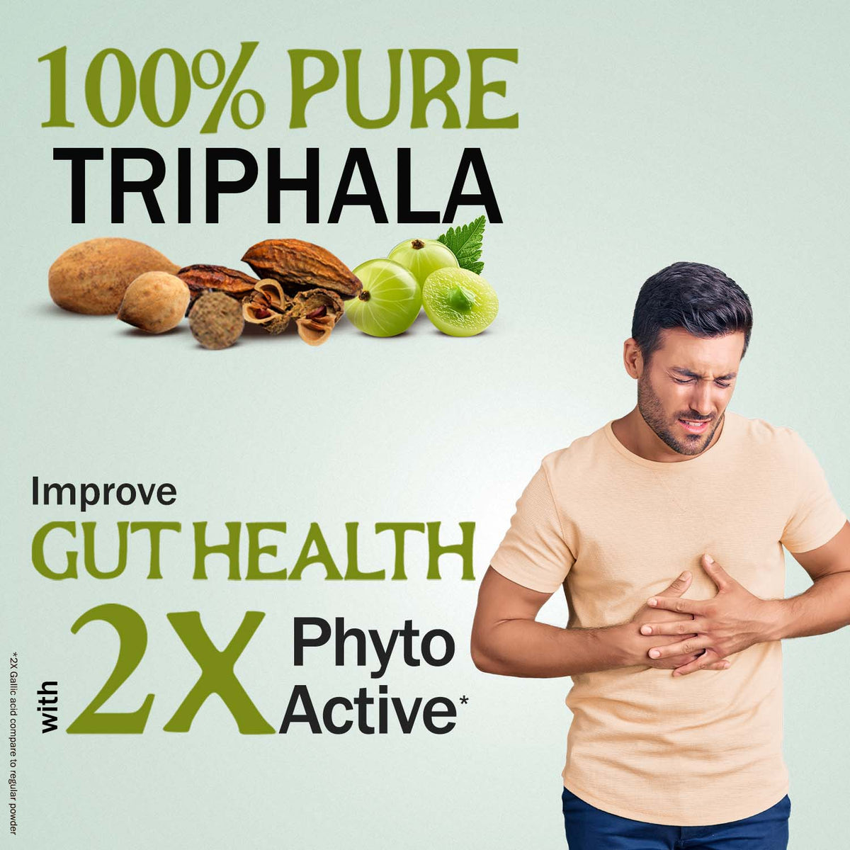 Zandu-O Bowel Regulation & Digestion Support (Triphala) 90 N Caps x 2U