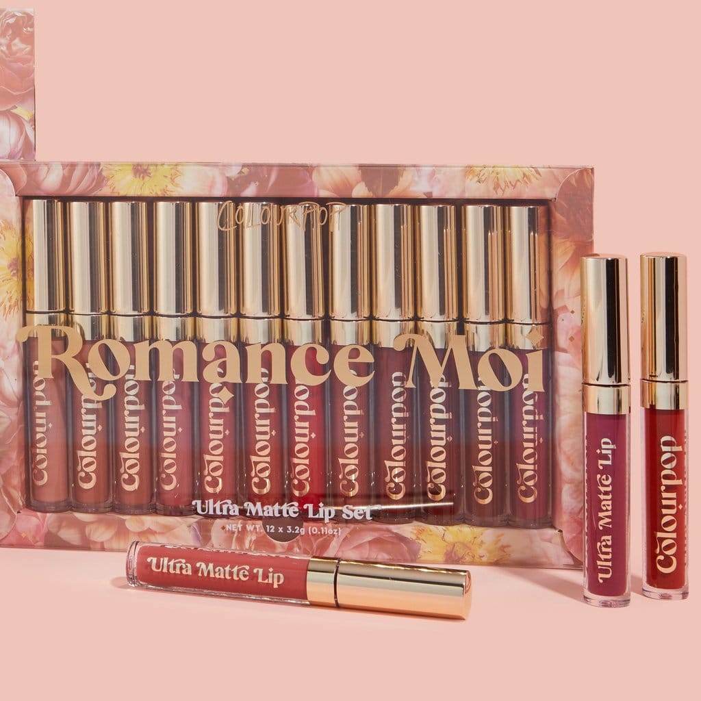 Colourpop - Romance Moi (5 Piece) Ultra Ma2 x 3.2g) (0.11 oz)tte Lip Set (Net Wt.1