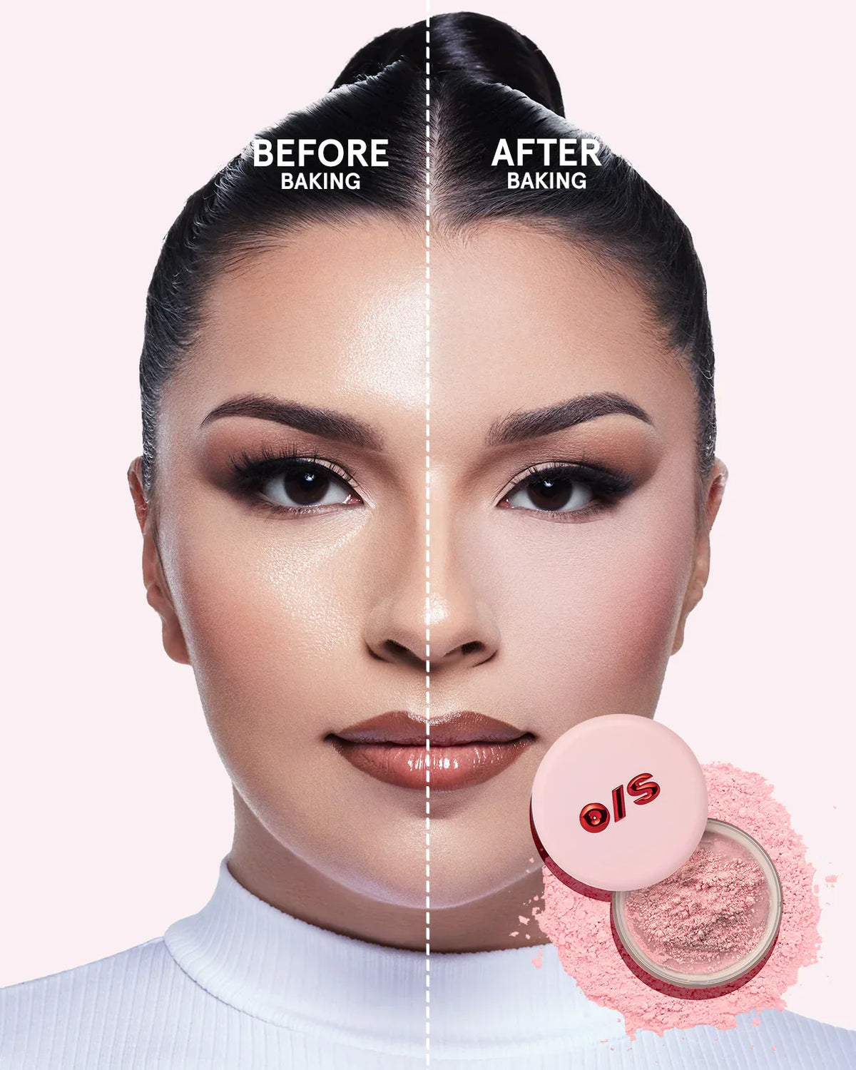 ONE SIZE O/S ULTIMATE SETTING POWDER 34.5g ULTRA PINK