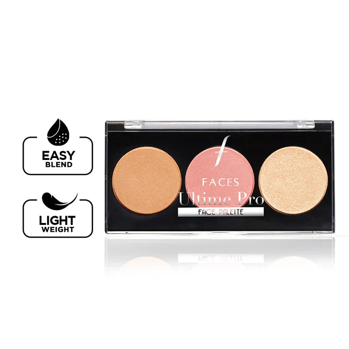 Faces Canada Ultime Pro Face Palette 3 UNITS x 4g each Fresh 01