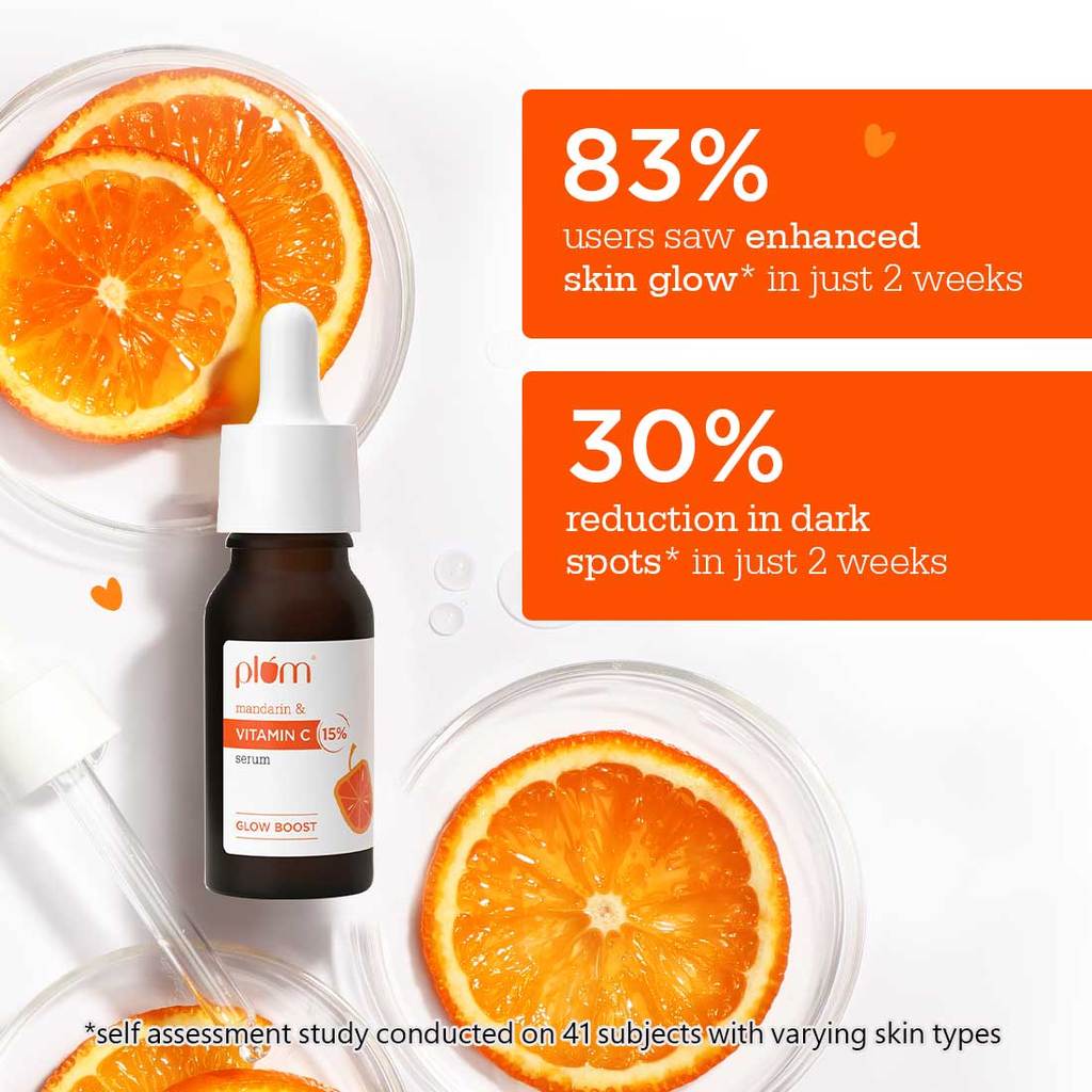 Plum 15% Vitamin C Face Serum with Mandarin {20mL}