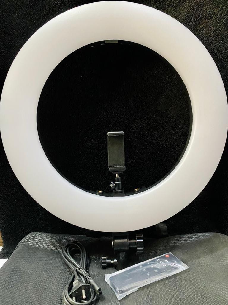 Nova Lux - Ringlight 65 Watt Digital Display Remote Control Access With Stand (Shipping Extra - 500/-Rupees)