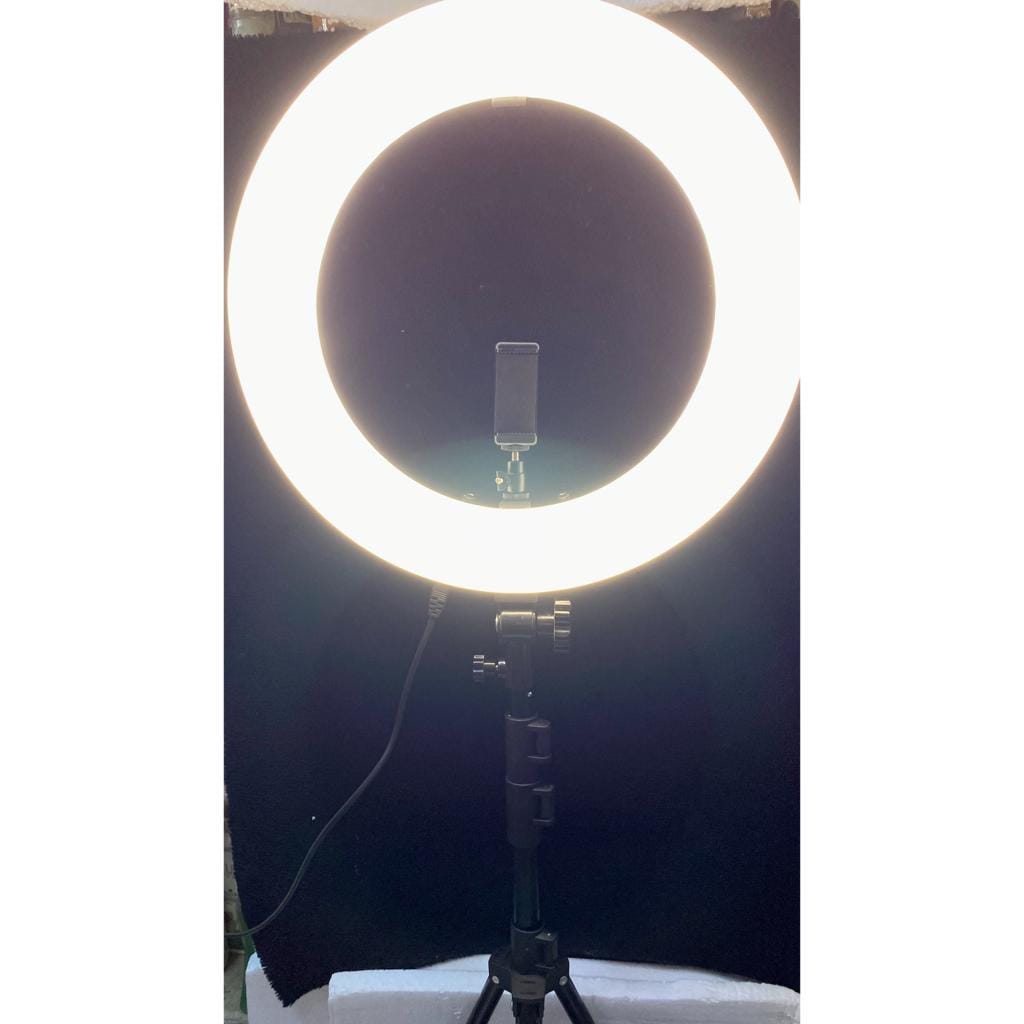 Nova Lux - Ringlight 65 Watt Digital Display Remote Control Access With Stand (Shipping Extra - 500/-Rupees)