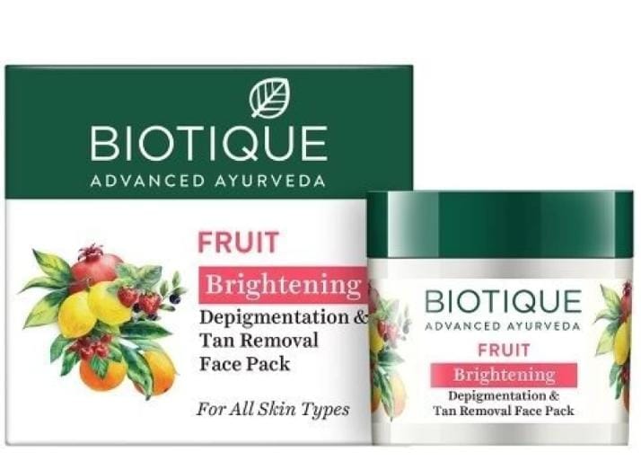 Biotique - Fruit Whitening and Depigentation Face Pack (75g)