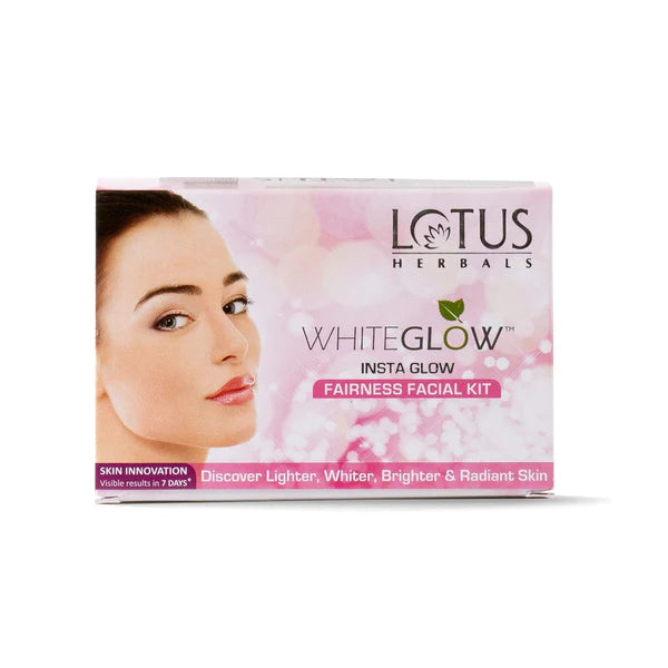 Lotus Herbals - WHITEGLOW InstaGlow Brightening Single Facial Kit (40g)