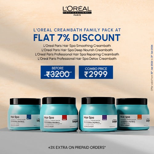 Fabb6 L'oreal Professional Creambath Family Pack |2999/- only