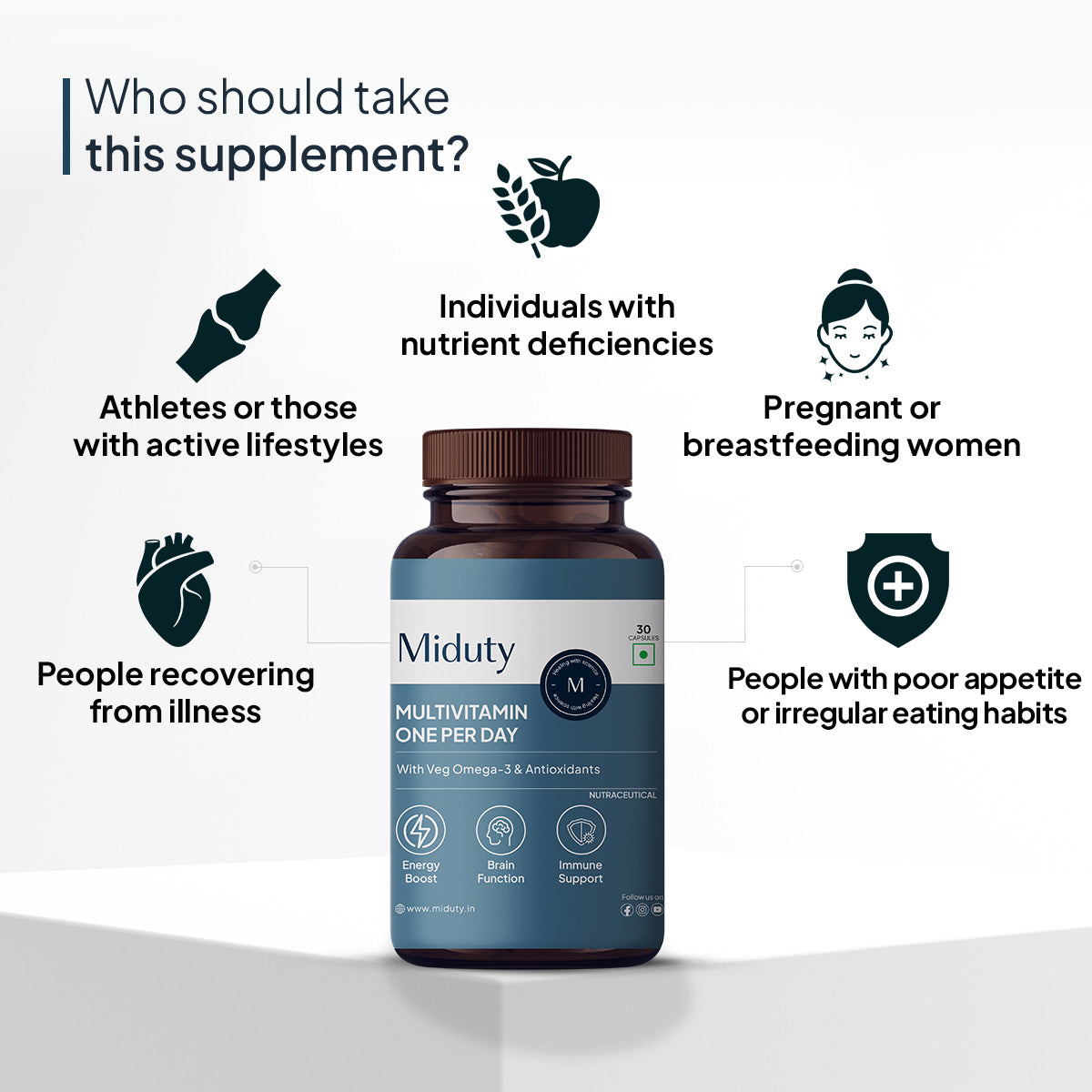 Miduty Multivitamin One A Day
