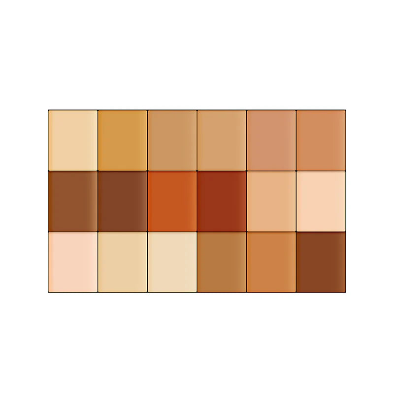 Shopaarel - Concealer Palette (18 Shades)