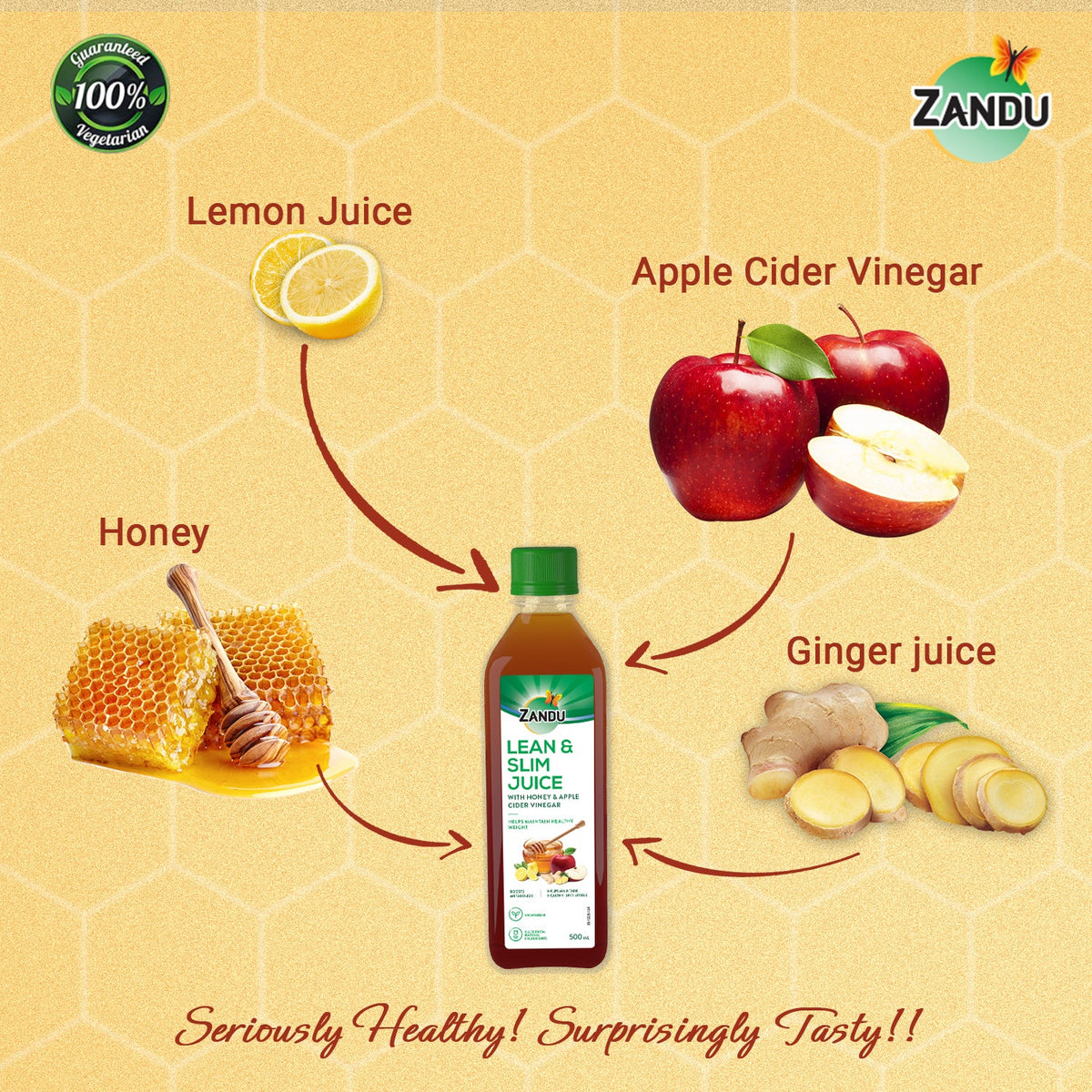 Zandu-P Zandu Lean & Slim Juice (500ml) 500ml