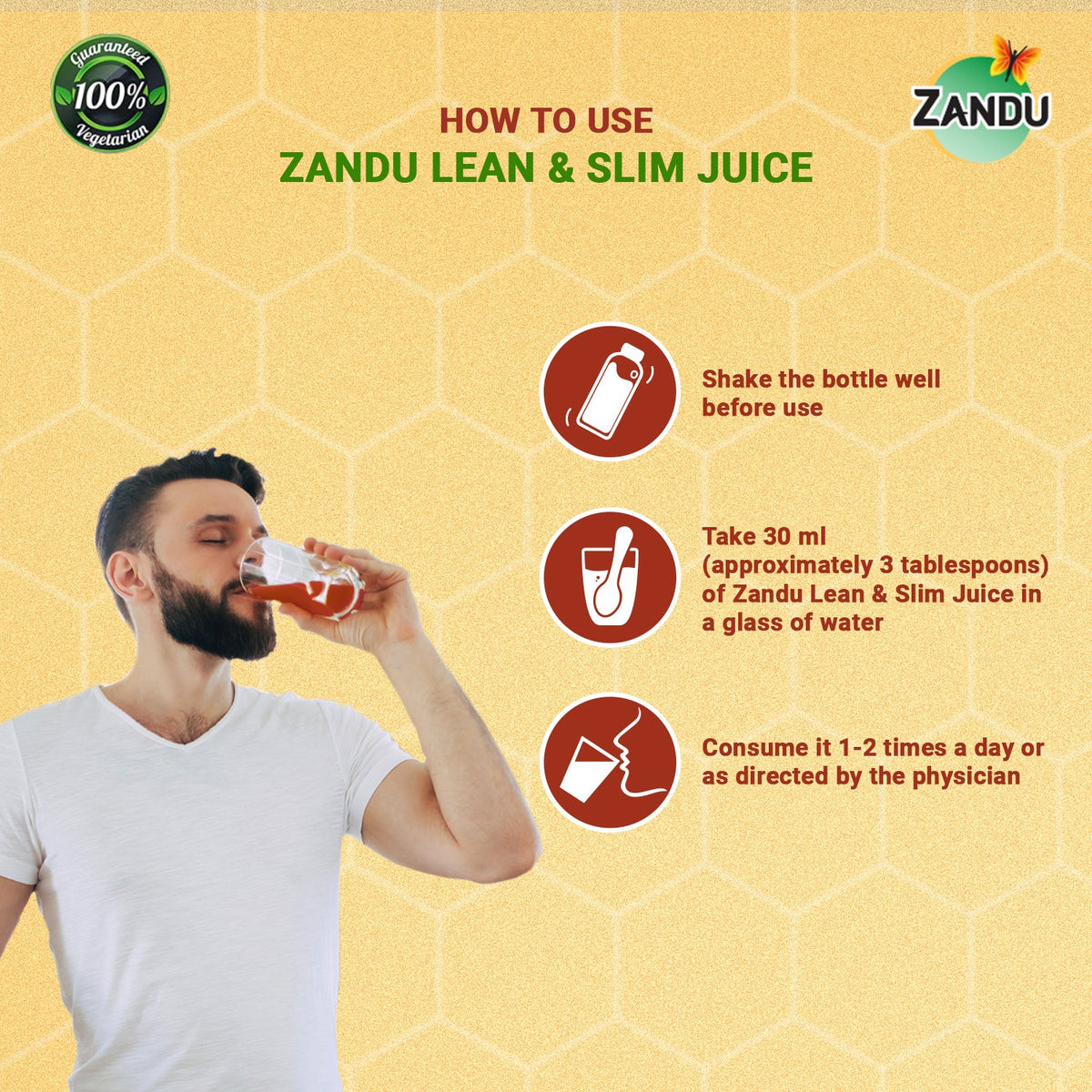 Zandu-P Zandu Lean & Slim Juice (500ml) 500ml