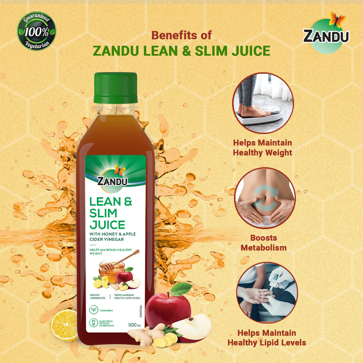 Zandu-P Zandu Lean & Slim Juice (500ml) 500ml