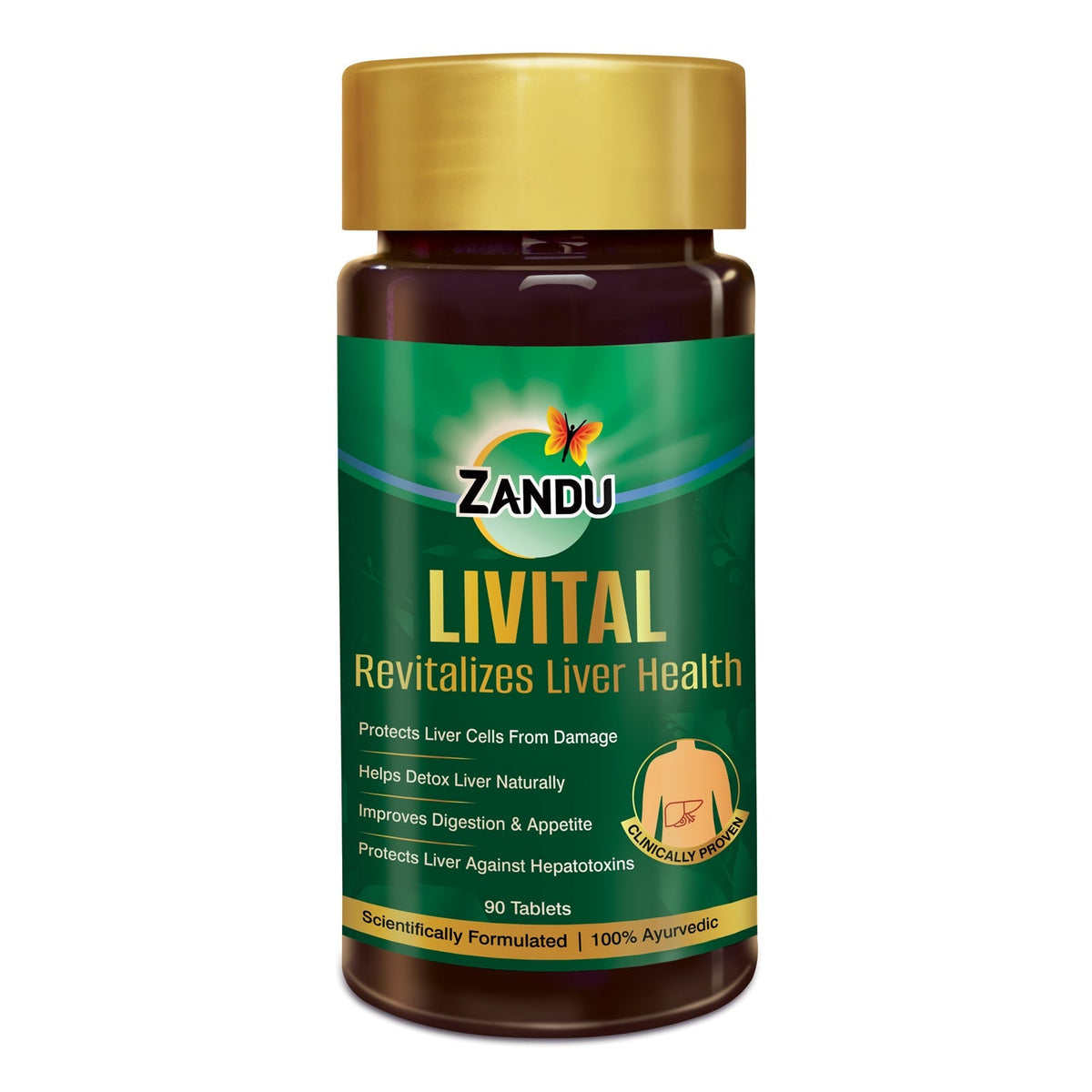 Zandu-Combo Zandu Livital (60 Tabs) + Ashwagandha KSM-66 (60 Caps)