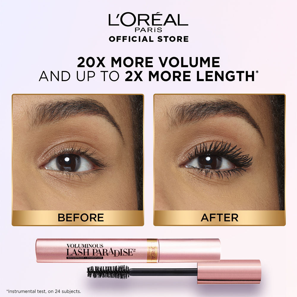 L'Oreal Paris Voluminous Lash Paradise Mascara - 204 Blackest Black (7.6ml)