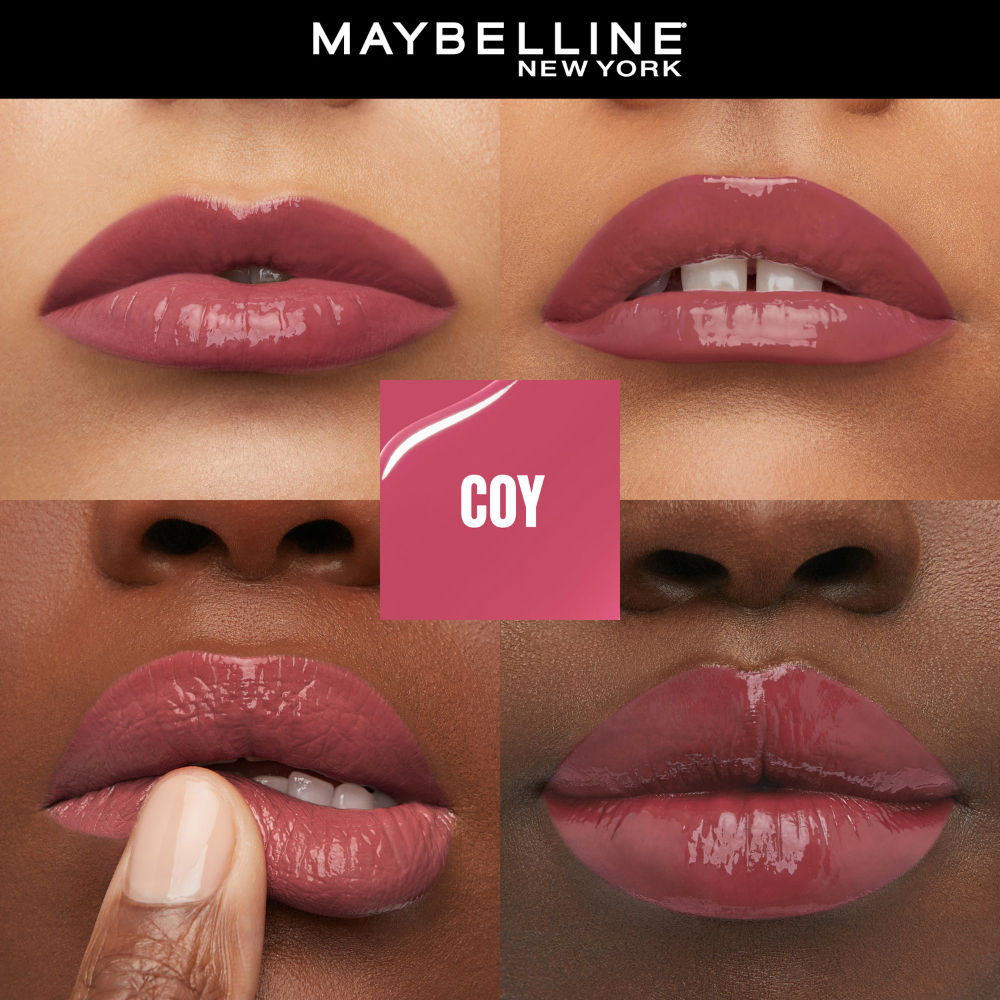 Maybelline New York Super Stay Vinyl Ink Liquid Lipstick, Instant Shine Lasts Up To 16H - 20 Coy